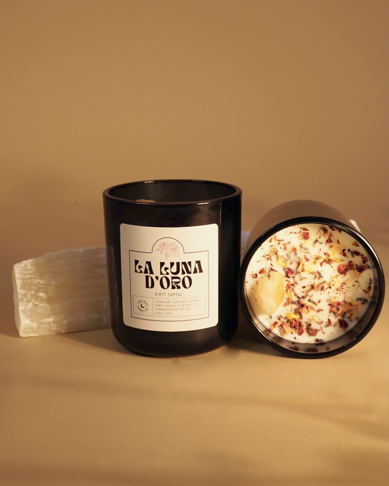 Signature Luna Rose Candle