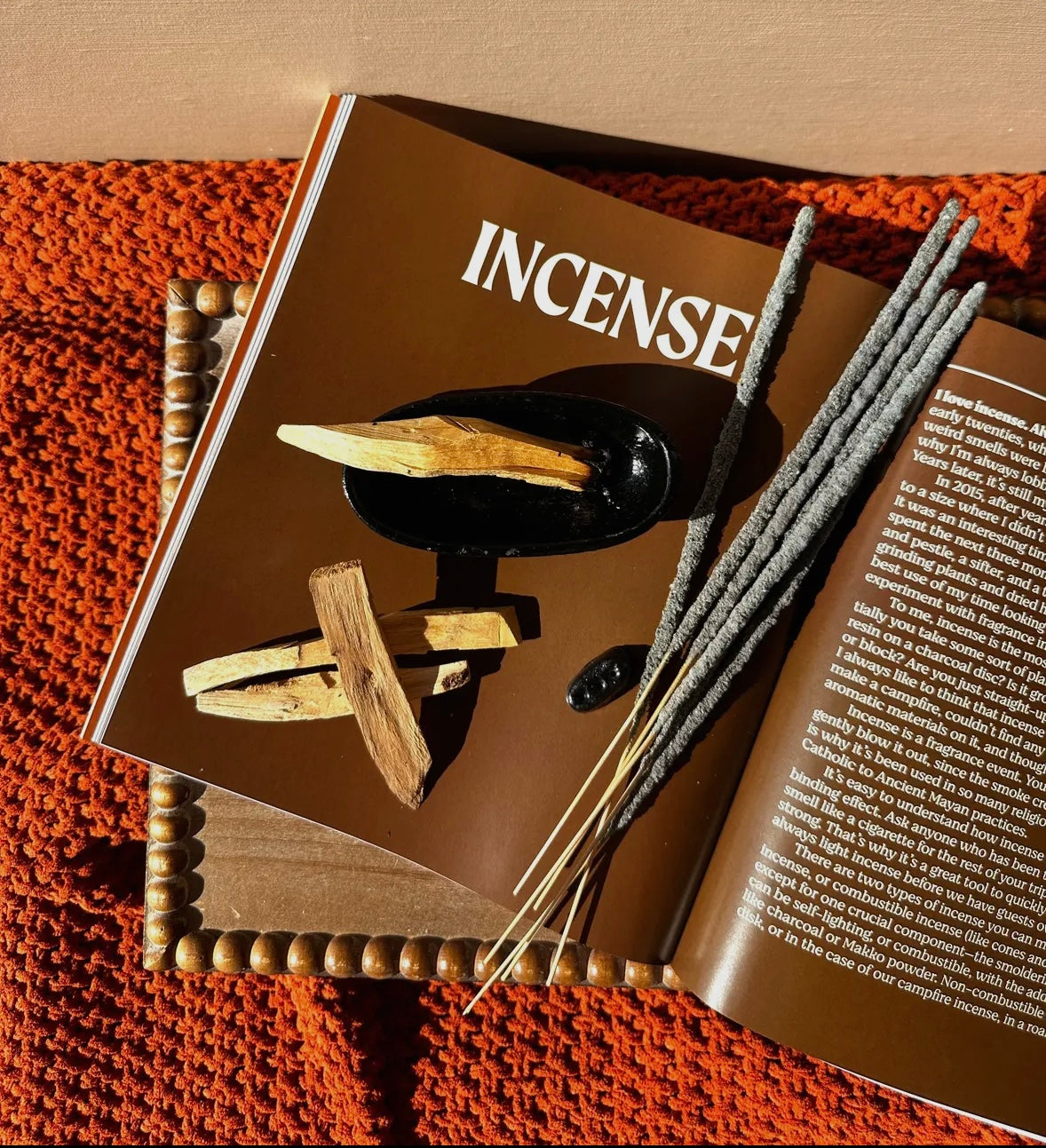 Incense Holder + Burner