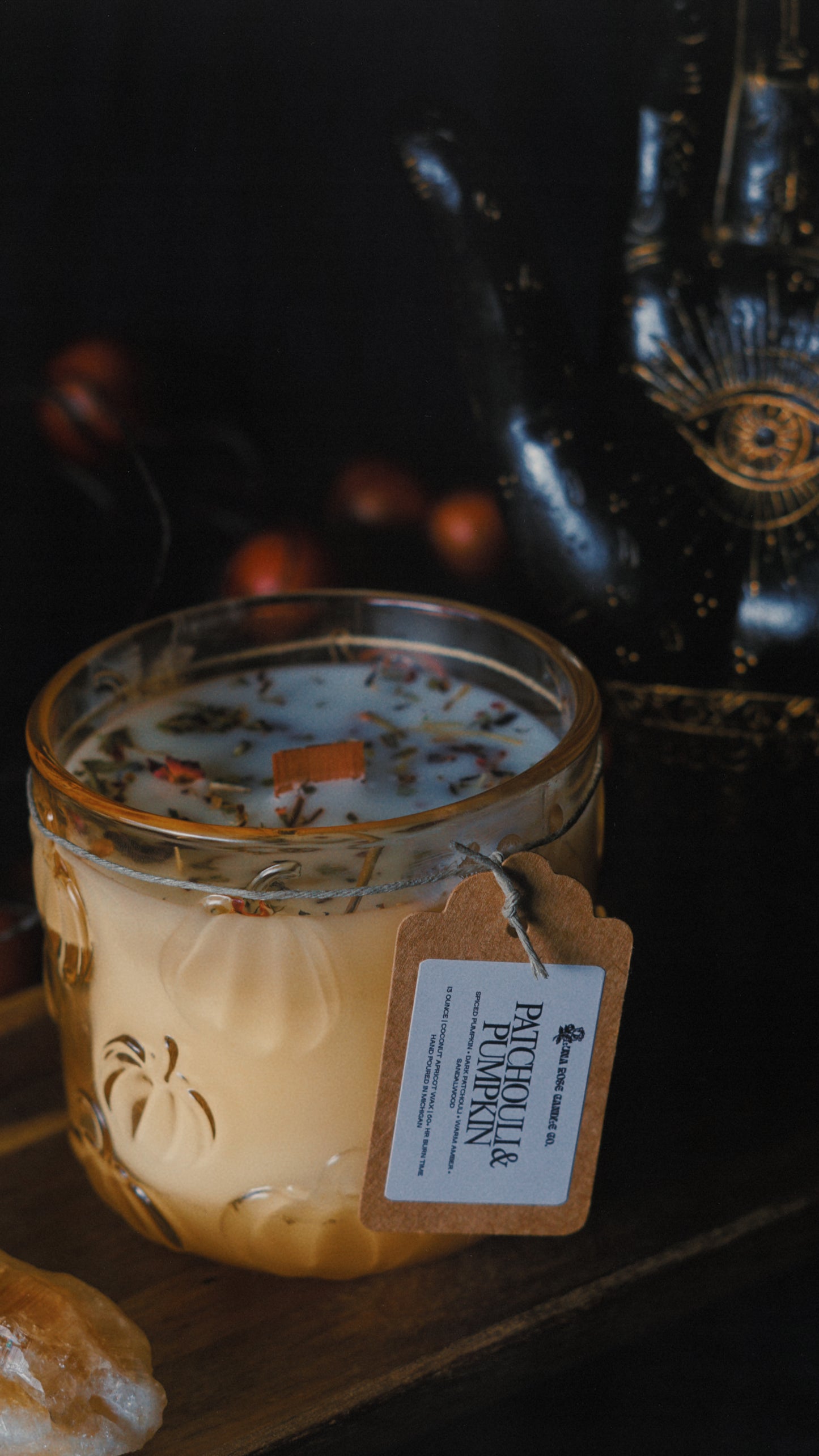 Patchouli & Pumpkin 13oz Candle
