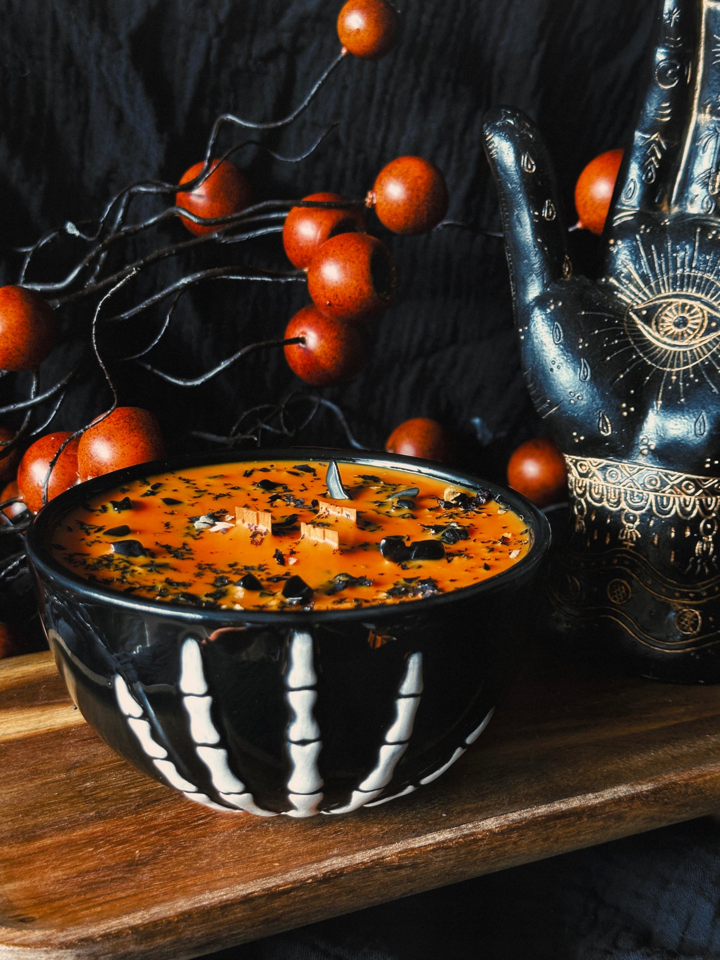 The Hollow | 18 oz Skeleton Bowl Candle