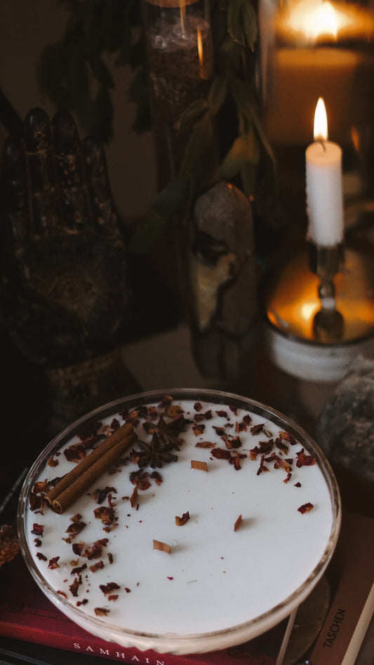 Eternal Bloom Crystal Candy Jar